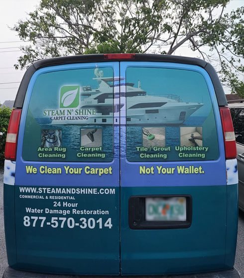 Steam and Shine carpet cleaning