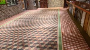 tile and grout steam cleaning